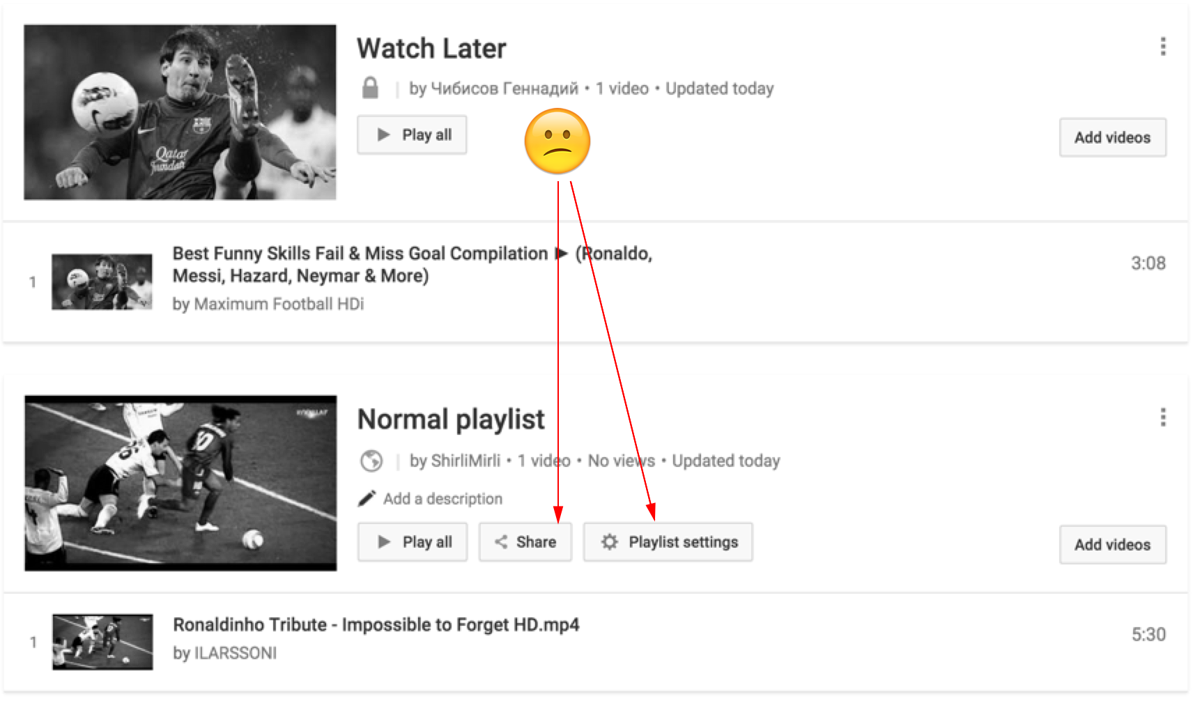 What's wrong with Youtube's watch later list?